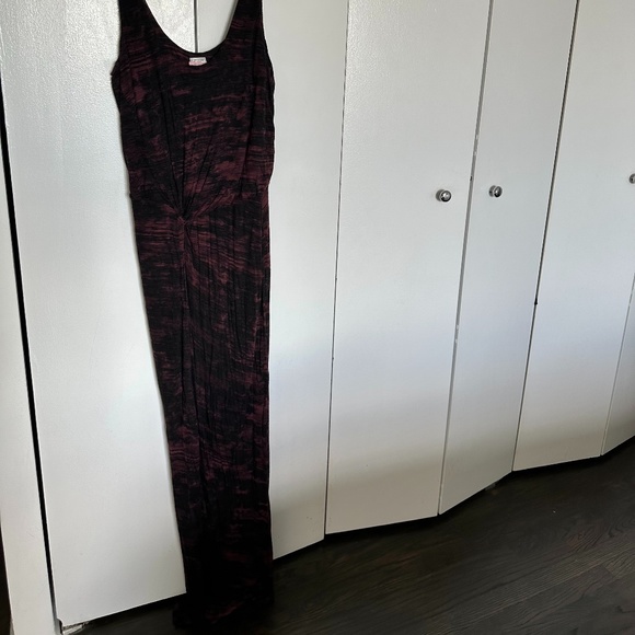 Halston Heritage Twist Waist Maxi Dress - Picture 4 of 6